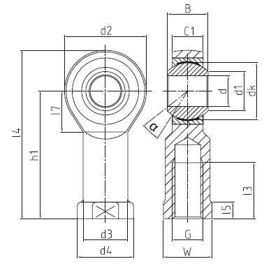 DSI-T/K drawing