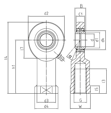 DSI-ES-2RS drawing