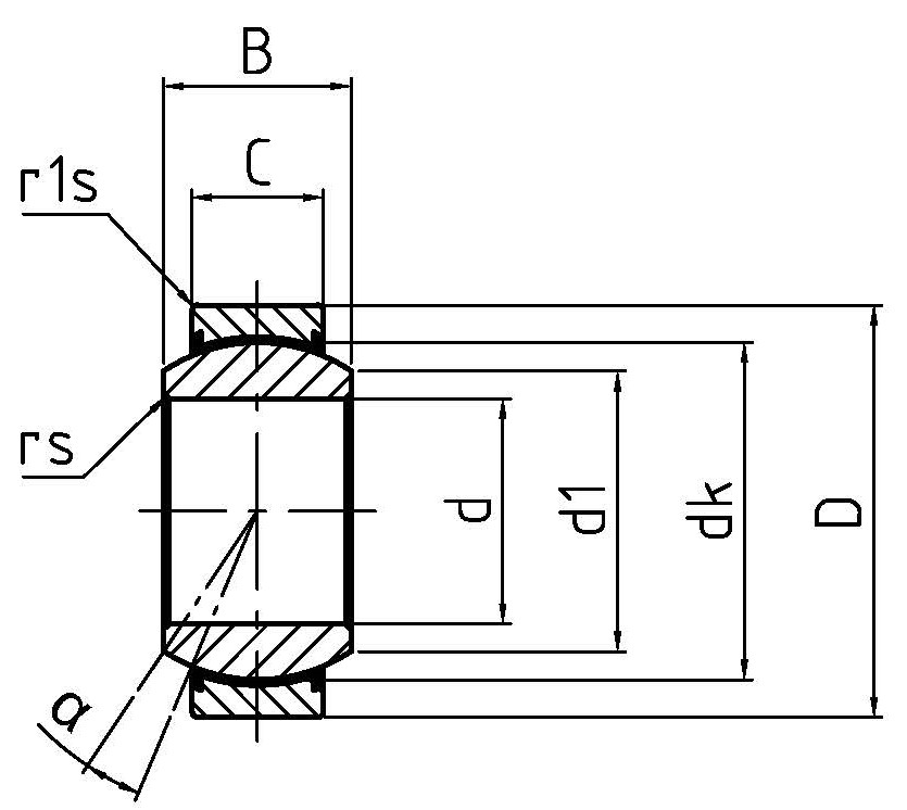 DGE-UK-2RS drawing